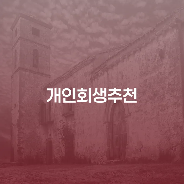 개인회생 미납 추심 대응법 성공은