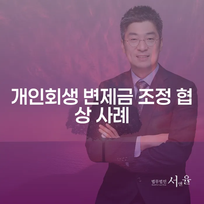 개인회생 변제금 조정 협상 사례는 어떻게 진행될까?
