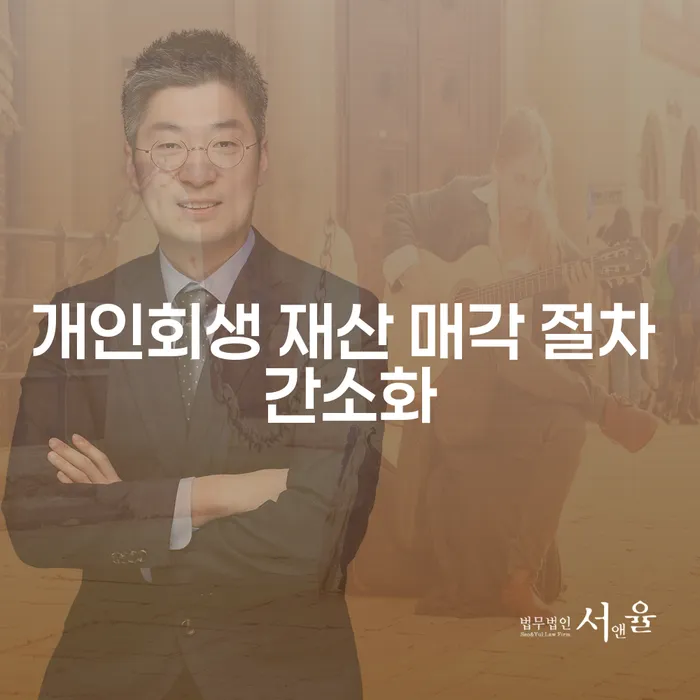 개인회생 재산 매각 절차 간소화, 어떻게 가능한가요?