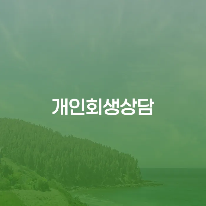 정릉동에서 개인회생상담 받기: 채무 해결의 첫걸음